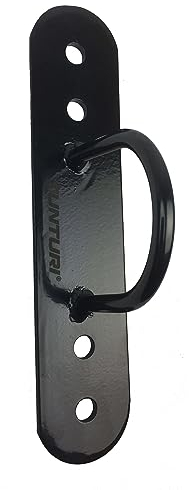 Tunturi Battle Rope - Seil - Fitnessseil - Fitnessseil - Wandhalterung - Schwarz