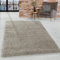 HomebyHome Shaggy Teppich Läufer Flur 80 x 150 cm - Shaggy Teppich Hochflor Natur Extra Weich und Flauschig - Bettvorleger Teppiche für Schlafzimmer - Waschbarer Küchenläufer - Carpet, Halı, Kilim