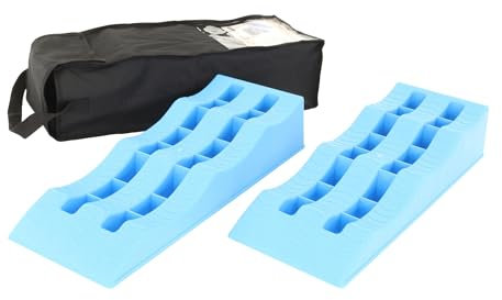 VAICO V98-67010 AUSGLEICHSKEIL AUFFAHRKEIL HEMMSCHUH 2 STÜCK 5 TONNEN Wohnwagen REISEMOBIL