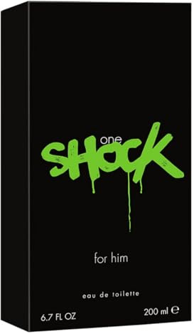 One Shock, EDT Fragrance perfume for men Eau De Toilette for Men Gents mens Perfume Fragrance Spray 200 ml Bottle mens aftershave