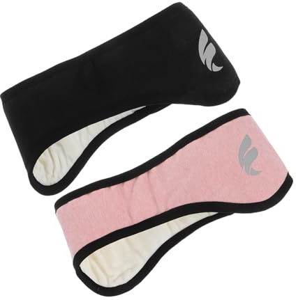 Holibanna 2pcs Noise Canceling Sleep Earmuffs with Headband Lightweight Ergonomic Ear Wraps for Men Women Portable Soundproof Ear Covers for Travel Work Relaxation