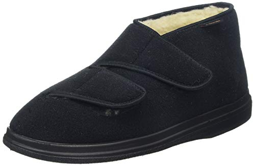 Fischer Ortho, Unisex Hohe Hausschuhe, Schwarz (schwarz 222), 46 EU (11 UK)