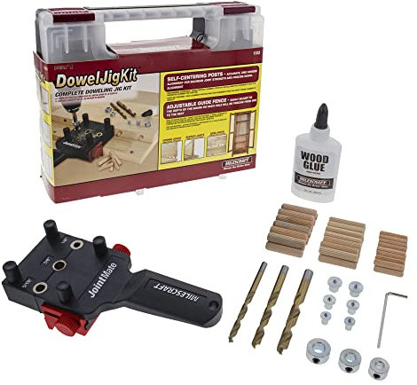 Complete Dowel Kit with Dowel Pins and Tips (New Version)