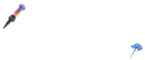 Milisten Tee De Golf Aimanté Flexible T152 en Plastique Solide Réutilisable Accessoire D'entraînement pour Golfeurs Intérieur Et Extérieur
