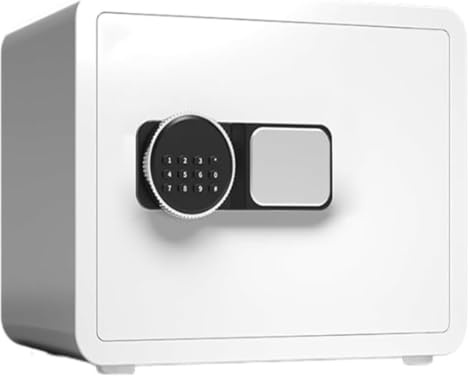 Säkerhetsskåp i skåpstil, Skåp Liten kassaskåp med knappsats Modern Minimalism Home Safe(Wei)