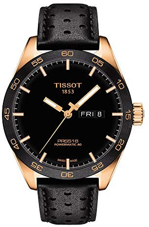 Tissot PRS 516 Automatische Schwarze Uhr