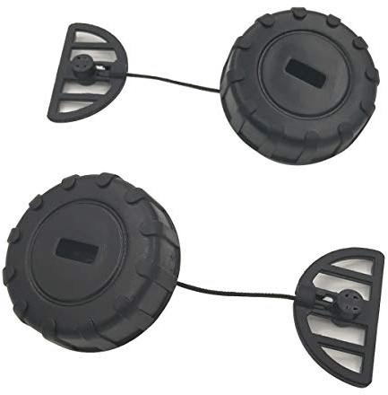 Cancanle Öldeckel für Stihl Kettensäge 2er Pack - Ersatzteil Kompatibel mit MS170 MS180 017 018 - Öl Tank Kappe 0000 350 0526