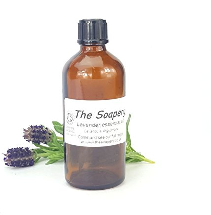 Aceite esencial de lavanda orgánico 100 ml – 100% puro y natural – Certificado orgánico por Soil Association
