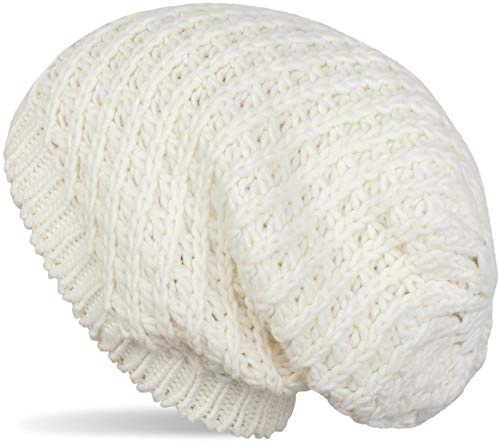 styleBREAKER Berretto Unisex in Maglia Grossa | Berretto aderente, fascia 17 cm, altezza 27 cm, tessuto invernale caldo, estensibile per circonferenza 45-58 cm.