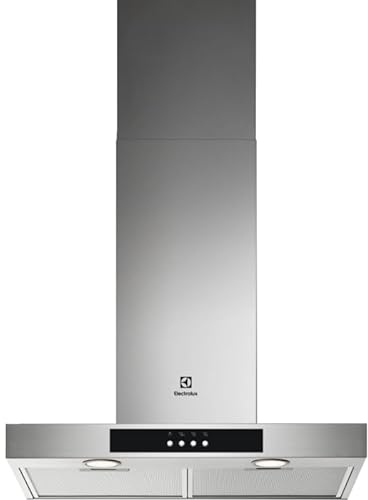 Electrolux LFT526X - Cappa cucina, Parete, Motore 190 W, Inox