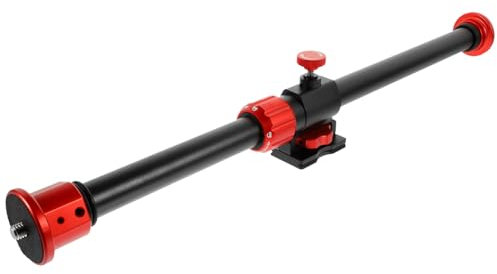 HOMSFOU Barras De Soporte Doble para Brazo Extensible para Fotografía Ángulo Grabación De Video Instalación y Material