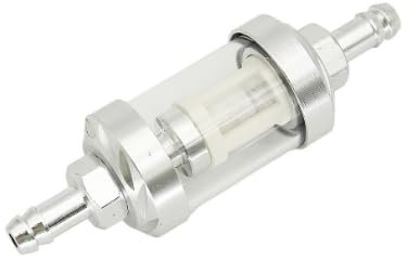 Universal-Inline-Kraftstofffilter, Motorrad-benzinfilter, Universal 8mm Benzinöl Kraftstofffilter für Motorrad Auto ATV