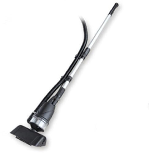 TYQMYSM Limpiador de estanques con mango telescópico ajustable, cabezal multigiro, utilizado para limpiar lodos, taburetes de peces, etc