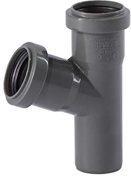 Ostendorf Jonction HTsafe 171300, gris, 67° -DN 40/DN 40