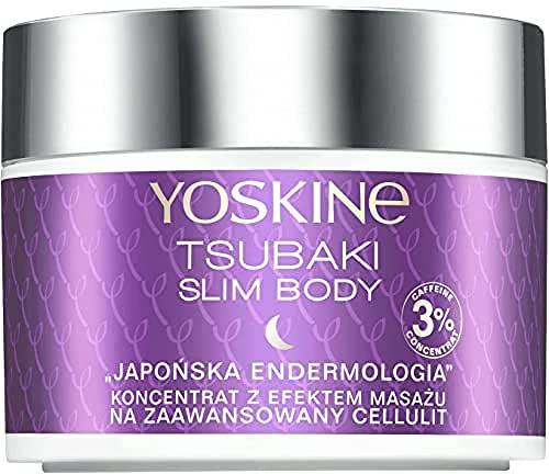 YOSKINE Anti Cellulite Creme Tsubaki Slim Body Fettverbrennung Creme Wirkung der Endermologie Creme Gegen Dehnungsstreifen 100ml
