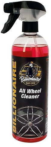 S SUMEX Billionaire All Wheel Cleaner Spray Limpia Llantas para Coche y Moto Descontaminante Elimina la Suciedad Incrustrada Fácil Aplicación Aroma a Piruleta 750ml