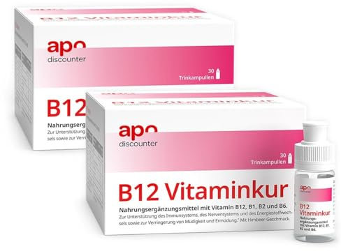 B12 Vitaminkur Trinkampullen von apodiscounter 2x30x7 ml