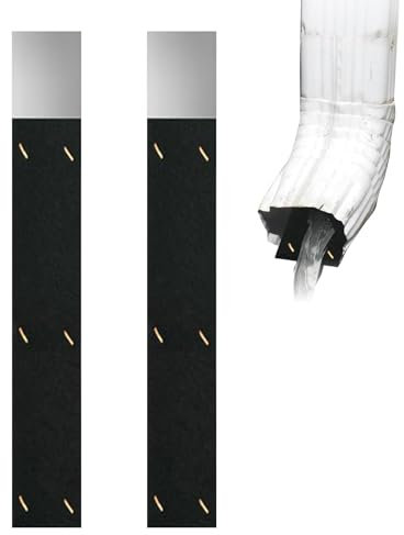 2pcs Gutter Noise Dampener, Downspout Silencer, Adjustable Gutter Silencer Insert, Soundproof Drainage Ditch Noise Reducer For Most Pipes