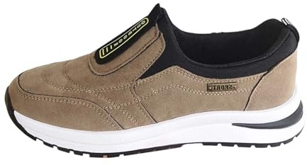 Generisch Scarpe da ginnastica eleganti e casual per tutti i giorni: versatili, leggere e comode, alla moda con supporto per l'arco del piede., cachi, 42 EU