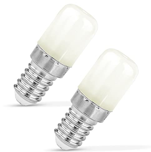 PerfectHD LED Kühlschrankbirnen - warmweiß - 2er Set - Kühlschranklampe - 2700 K - 1,5 Watt