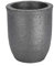 Four de creuset de graphite, outil de fusion de carbure de silicium de capacité de tasse de 6 kg de fonte Outil de fusion de creuset de moulage de pinces de graphite pour le moulage d'aluminium argent