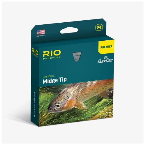 RIO Products Premier WF6F/I Lake Series Fliegenschnur, lang, Midge Tip