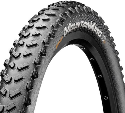 Continental Mountain King Performance MTB Folding Bike Tire - 26 x 2.3, Black