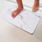 Pure 4Home - Tapis de Bain en Diatomite | Tapis en Pierre Diatomite | Absorbant, Séchage Rapide & Antidérapant | Tapis Salle de Bain & Sortie de Douche | Stone Bath Mat (Turco Blanco)