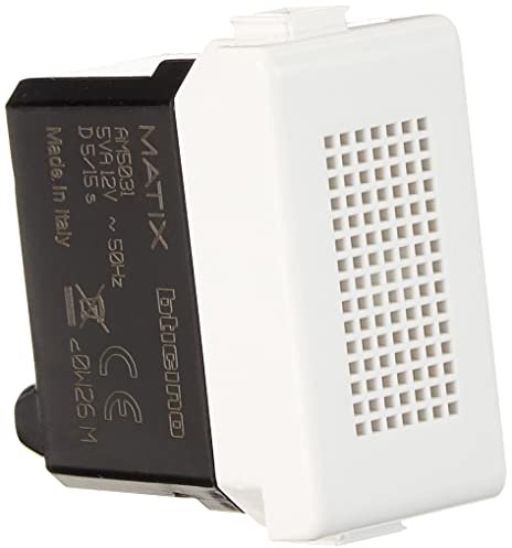 Bticino SAM5031F Suoneria 12 Volt, Bianco