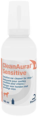 Cleanaural Nettoyant Oreilles Sensibles pour Chiens 100 ML