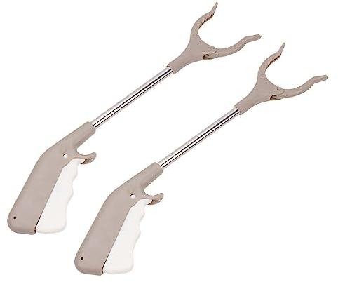 2 pinze da giardino per la raccolta rifiuti, pinza per la raccolta rifiuti, estensione del braccio