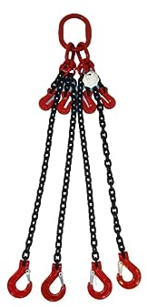 Joma-Tech 4-Strang Anschlagkette 2,5m GK8 8mm schwarz verkürzbar