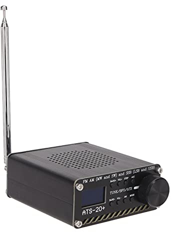 ATS 20+ Full Band Radio Receiver, Portable Shortwave Radios with Antenna, AM LW SW SSB All World Band Frequency Radio Receiver for Outdoor Camping Home