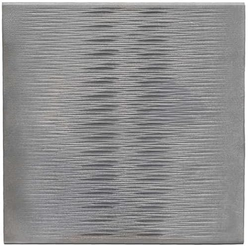 Lunaway - Placa de chimenea Edge de hierro fundido | Grosor 1 cm (50 x 50 cm)