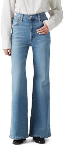 Levi's Women's Ribcage Bell Bottom Jeans, (New) So Nice, 32