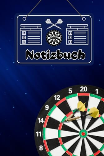 Darts Notizbuch Dart Sport Taschenbuch Dartliga Buch Steeldart Notizheft Turnier Schreibheft Softdart Wurftechnik Training Übungsheft Events ... Bullet Journal Dartpfeile Fotoalbum 02B13