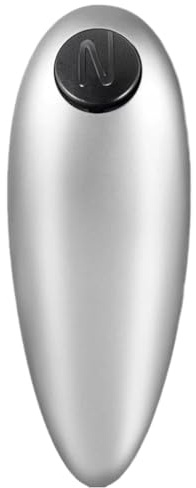 Agwuoetr Apriscatole Elettrico Apre Automaticamente la Maggior Parte delle Lattine Apriscatole Elettrico con Bordo Liscio per Gadget da Cucina, Artrite e Anziani