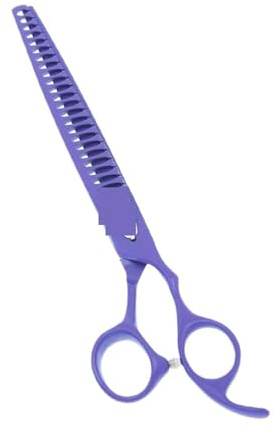 Tijeras Peluqueria Tijeras de entresacar 8 pulgadas, tijeras acero for peluquería, recortadora pelo, esquiladora pelaje(Color 10)