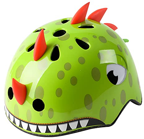Atphfety Toddler Kids Bike Helmet, Adjustable and Multi-Sport, 3 Sizes for Ages 1-2-3-5-8-14 Years Child Infant Boys Girls