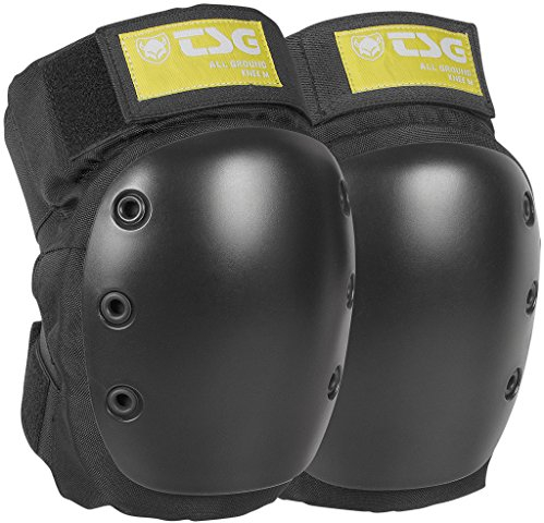 TSG Erwachsene Kneepad All Ground Schützer, Black, S