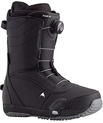 Burton – Botas de snowboard Ruler Step on Black para hombre, talla 43, color negro