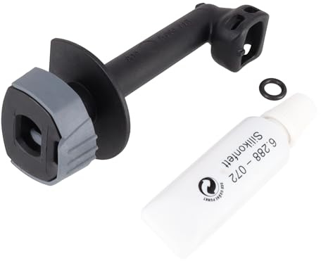 sparefixd for Karcher K2 K3 Pressure Washer Elbow Water Outlet Pipe & Clamp