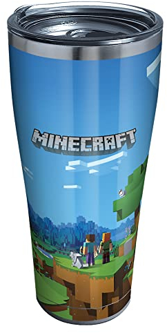 Tervis Minecraft Insulated Tumbler, 30oz - Stainless Steel, Cover Art