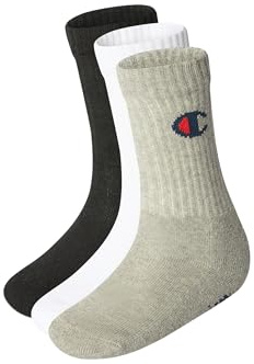 Champion Core 3pp Crew Calcetines Unisex adulto (Pack de 3)