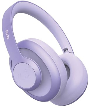 Fresh 'n Rebel Clam Blaze Cuffie Bluetooth Over Ear con 80 ore di Riproduzione, con Microfono ENC, Cancellazione del Rumore del vento, Senza fili, Ricarica rapida, Controllo a pulsante (Viola)