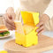 BESPORTBLE Sliced Cheese Container for Fridge: Cheese Container for Refrigerator: Plastic Cheese Holder for Refrigerator Cheese Slice Storage Box with Flip Lid