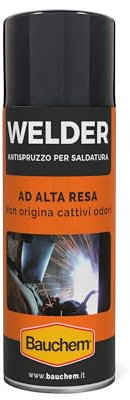Bauchem Welder Antispruzzo Antiadesivo Spray per Saldature non Siliconico 400 ml