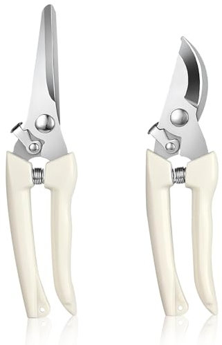 Premium Gartenschere, Honitra Schere Gartengeräte, Schere für Blume, Sträucher, Rose und Obstbaum, Verwendung für Florist, Hof und Obstgarten die Pflanze Clippers