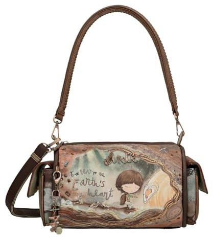 Anekke Bolso Bowling Mediano Core - De Hombro | Bandolera - Medidas: 24/15/11 Cm - Accesorios Y Complementos Mujer