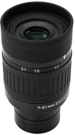 Teleskoptillbehör SV135 1,25 tum 7 mm till 21 mm zoom okular flerbelagd optisk design zoom okular teleskop okular (SV135 36-52 grader)